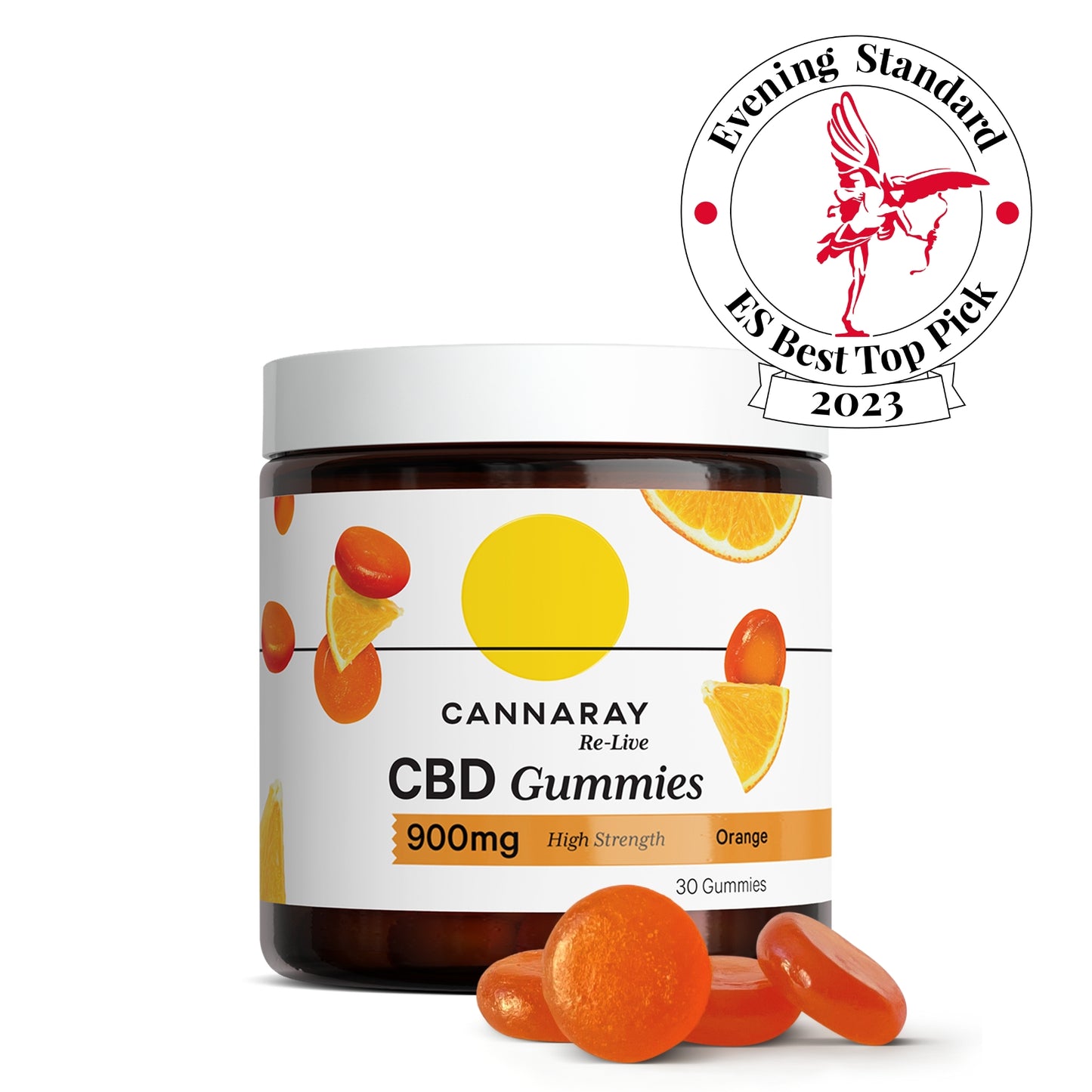 Cannaray Gummies 900mg